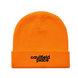 Caulfield Place HiVis Beanie - Orange