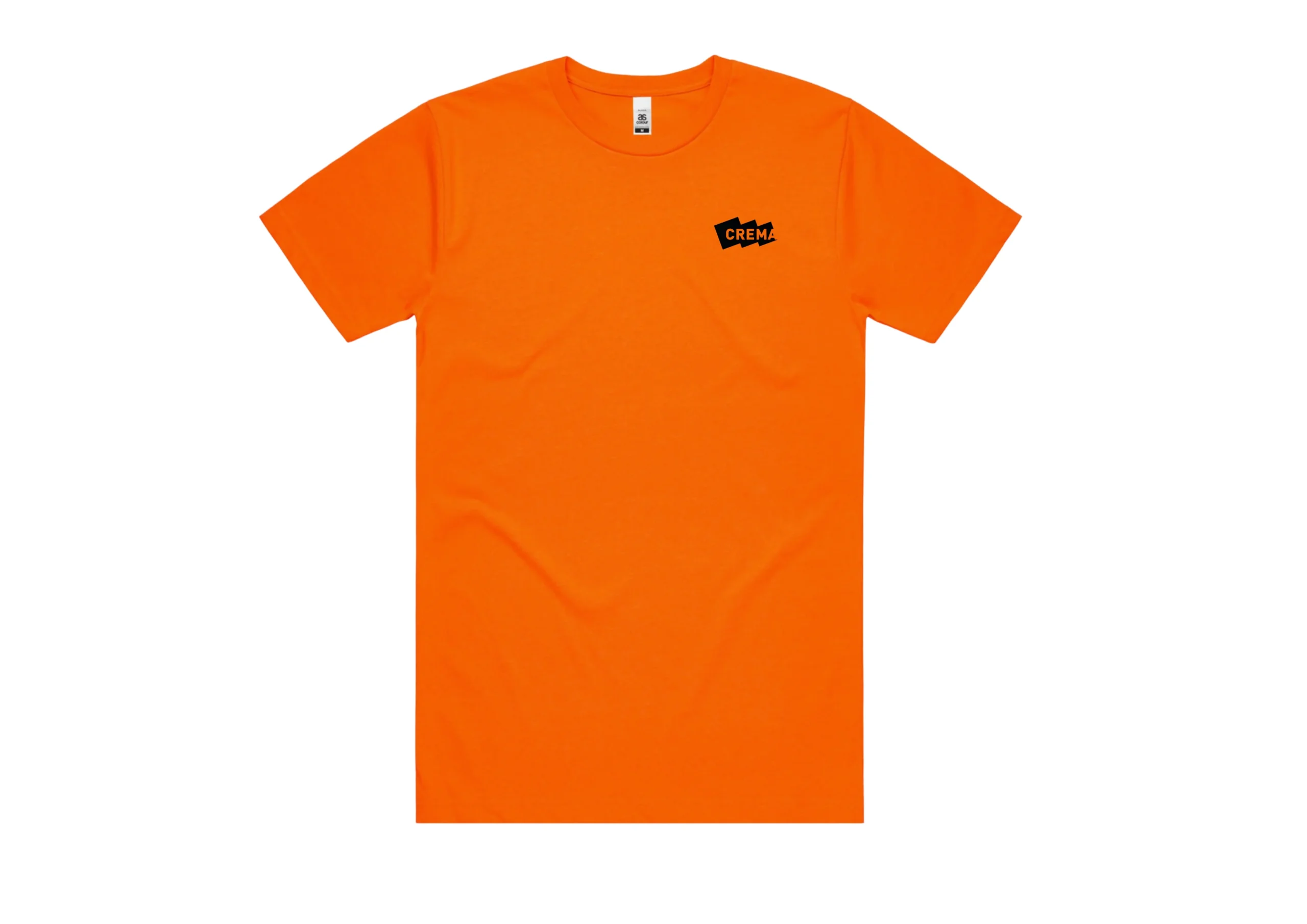 Crema Onsite HiVis Safety BlockTee - Orange