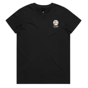 Village Wellness WOMEN'S STAFF TEE MAPLE Black