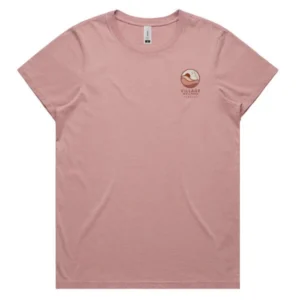 Village Wellness WOMEN'S MERCH TEE  MAPLE Faded Rose