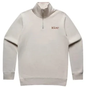 KLAE Unisex Stencil Half Zip