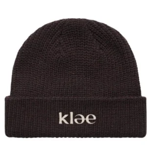 KLAE Cable Beanie - PLUM ( EMB)