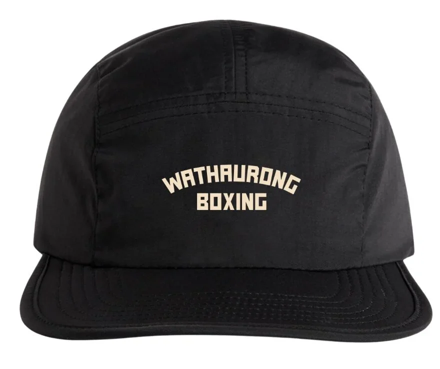 Corner Co. Boxing Wathaurong Finn Nylon Cap – Low Profile Embroidered Fightwear Hat