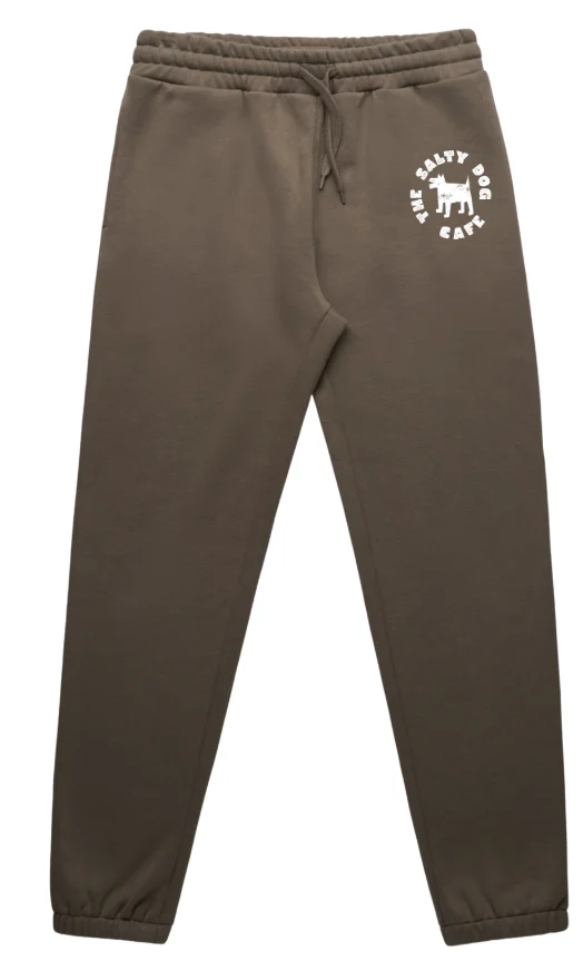 Salty Dog Stencil Trackies – Premium Fleece Joggers (Various Colours)