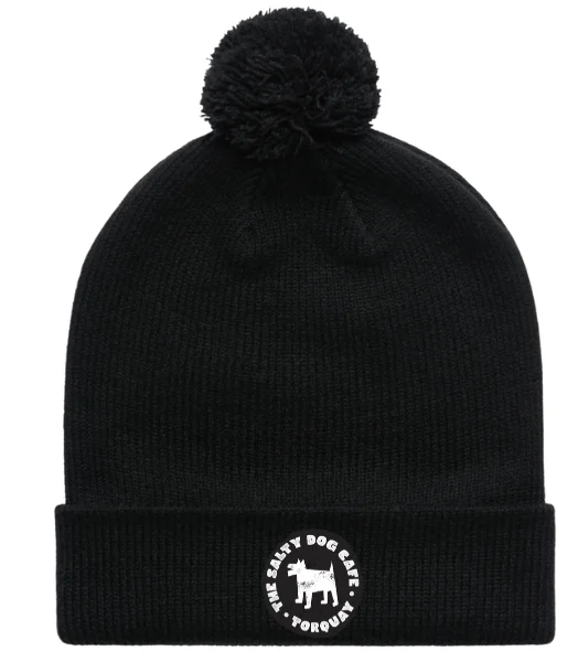 Salty Dog Pom Pom Beanie – Recycled Knit Winter Hat (3 Colours)