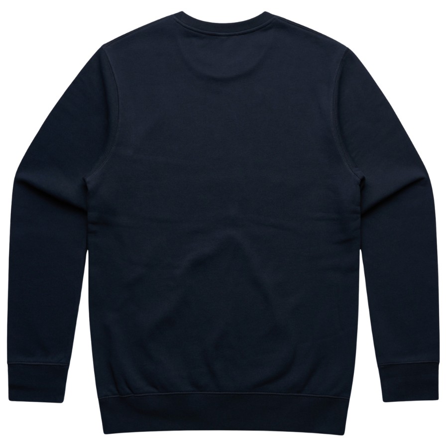 Corner Co. Boxing Classic Crew – Navy Fleece Sweatshirt Back